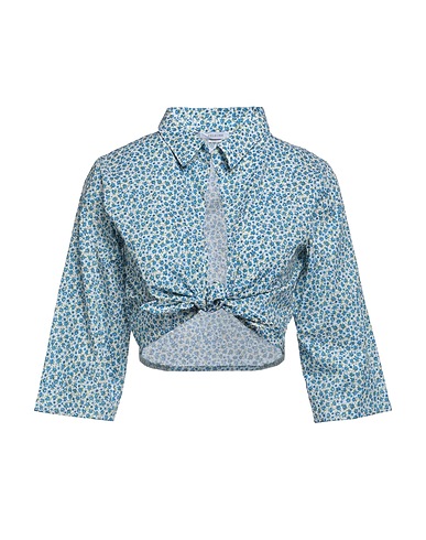 DELFINA Top Azure 100% Cotton
