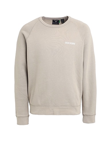 DOCKERS Sweatshirt Khaki 66% Cotton, 34% Polyester