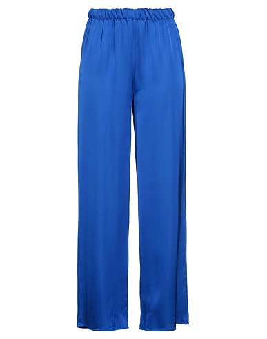 HAVEONE Casual trouser Bright blue 100% Viscose