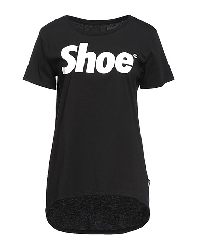 SHOE T-shirt Black 100% Cotton