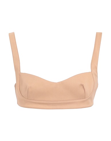 OFF-WHITE™ Top Marron clair 97% Coton, 3% Élasthanne