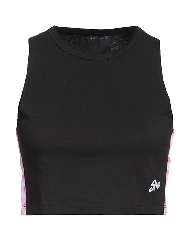 SHOE Top Black 100% Cotton