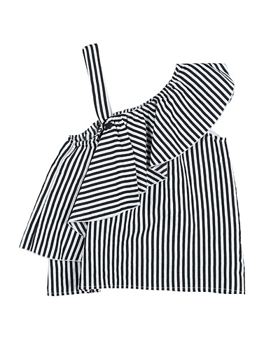 MONNALISA Top Black 90% Viscose, 10% Polyester