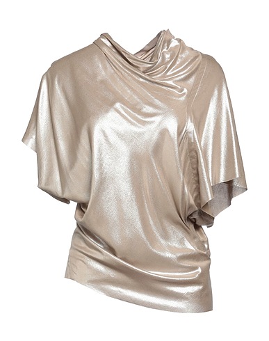 RICK OWENS Top Bronze 100% Viscose