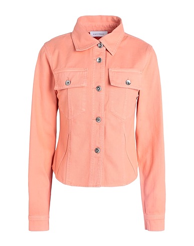 NINETY PERCENT Denim shirt Salmon pink 100% Organic cotton