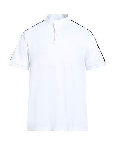 EMPORIO ARMANI T-shirt White 100% Cotton, Polyamide, Polyester, Elastane