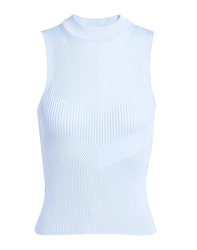 ONLY Top Sky blue 100% Polyester