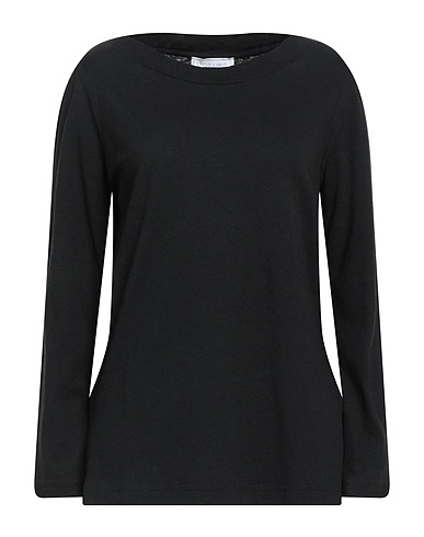 120% LINO Basic T-shirt Black 51% Linen, 49% Cotton