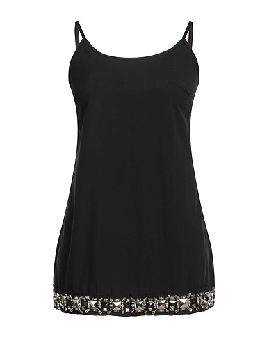 NENETTE Top Black 95% Polyester, 5% Elastane