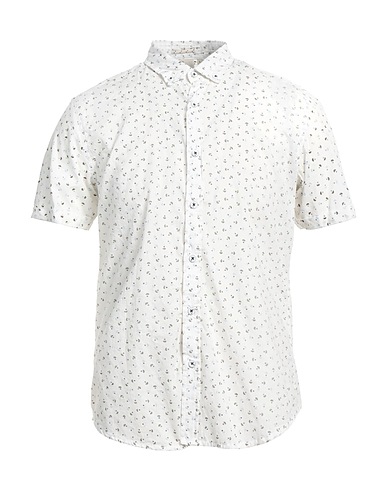 GARCIA Patterned shirt White 100% Cotton