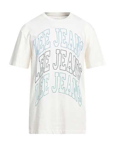 LEE T-Shirt Weiß 100% Baumwolle