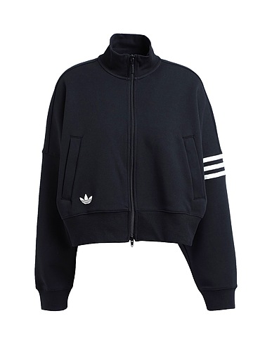 ADIDAS ORIGINALS Felpa ADICOLOR NEUCLASSICS TRACKTOP
 Nero 66% Cotone, 34% Poliestere riciclato