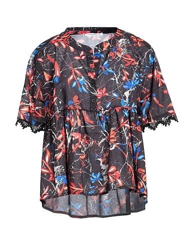 LE SARTE DEL SOLE Top Black 100% Polyester