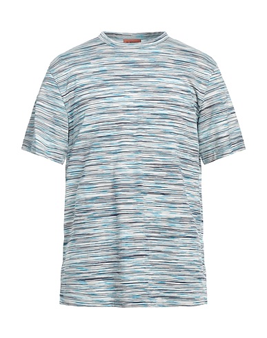 MISSONI T-shirt Sky blue 100% Cotton