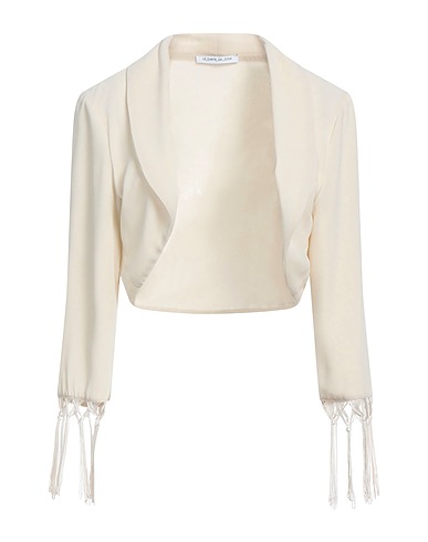 LE SARTE DEL SOLE Shrug Ivory 100% Polyester