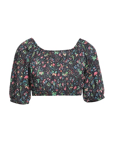 DELFINA Top Black 100% Viscose