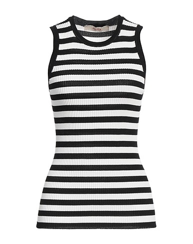 JUCCA Vest Black 65% Viscose, 35% Polyamide