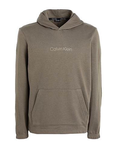 CALVIN KLEIN Felpa Khaki 72% Cotone, 28% Poliestere