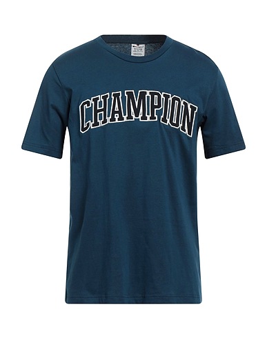 CHAMPION T-shirt Verde petrolio 100% Cotone