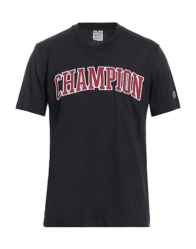 CHAMPION T-shirt Black 100% Cotton