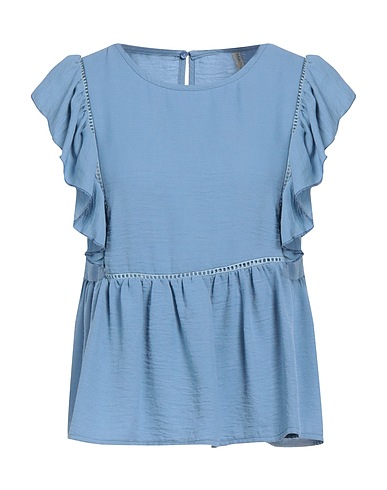 MIRONCÈ Top Sky blue 100% Polyester