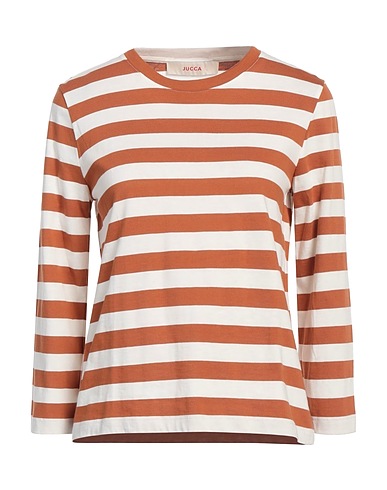 JUCCA T-shirt Brown 100% Cotton