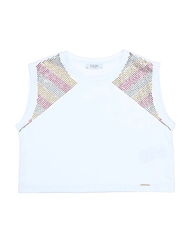 LIU •JO T-shirt White 95% Cotton, 5% Elastane