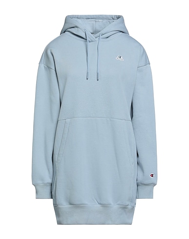 CHAMPION Hooded sweatshirt Sky blue 67% Cotton, 33% Polyester