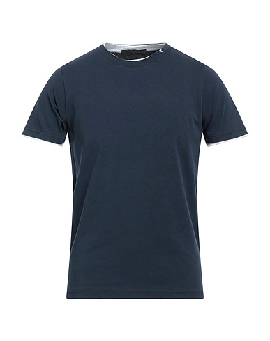 JEORDIE'S T-shirt Midnight blue 94% Cotton, 6% Elastane