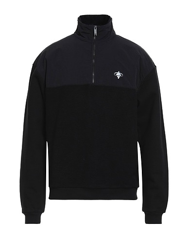 MARCELO BURLON スウェット ブラック コットン 100% / ナイロン