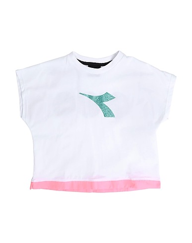 DIADORA T-shirt White 100% Cotton