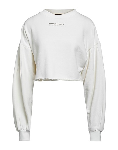 TWENTY MONTRÉAL Sweatshirt Ivory 72% Cotton, 28% Polyester, Elastane