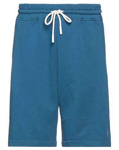 MARCELO BURLON Pantalone felpa Verde petrolio 100% Cotone, Poliestere