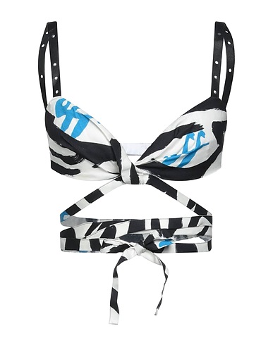 OFF-WHITE™ Top Black 75% Viscose, 20% Tencel™, 5% Linen, Leather