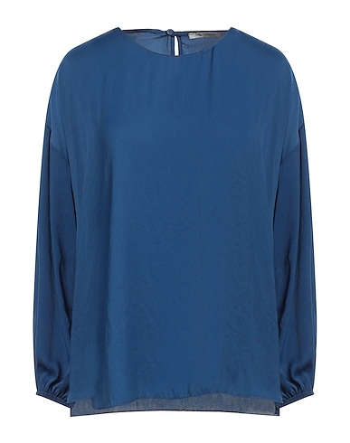 BIANCOGHIACCIO Top Navy blue 97% Polyester, 3% Elastane