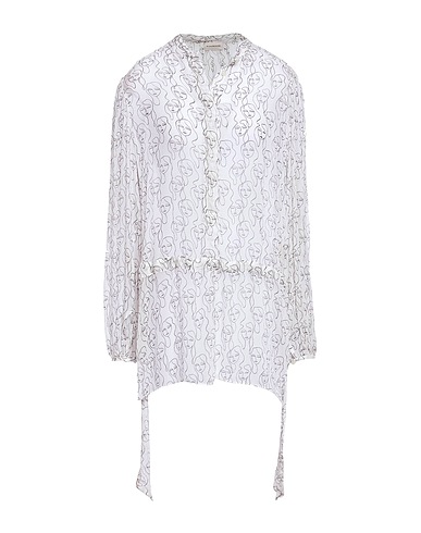 BY MALENE BIRGER Top Bianco 100% Viscosa
