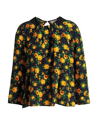 CLAUDIE PIERLOT Silk top Black 100% Silk