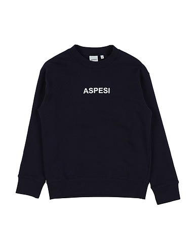 ASPESI Sweatshirt Navy blue 100% Cotton