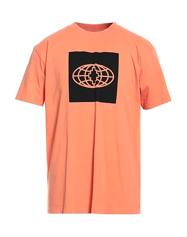 MARCELO BURLON T-shirt Salmon pink 100% Organic cotton, Elastane