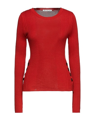 COTTON by AUTUMN CASHMERE Sweater Brick 100% Cotton