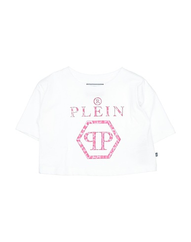 PHILIPP PLEIN T-shirt White 100% Cotton, Elastane