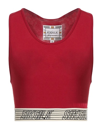 SIKSILK Top Brick 95% Cotton, 5% Elastane