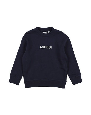 ASPESI Felpa Blu navy 100% Cotone