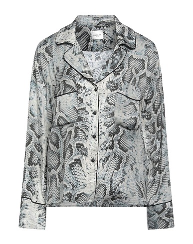 REPLAY Patterned shirts & blouses White 100% Viscose
