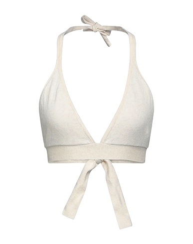 HUMANOID Top Beige 87% Cotone organico, 13% Elastan