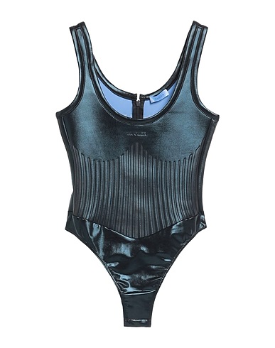 MUGLER トップス ブラック ポリエステル 79% / ポリウレタン 14% / ポリウレタン 7%