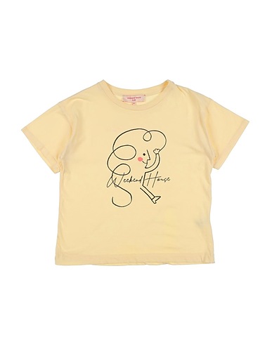 WEEKEND HOUSE KIDS T-shirt Pastel yellow 100% Organic cotton