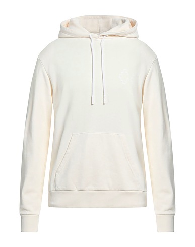 MARCELO BURLON Hooded track jacket  White 100% Cotton
