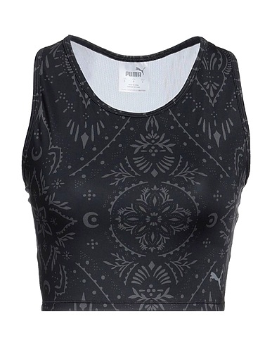 PUMA Top Black 77% Polyester, 23% Elastane