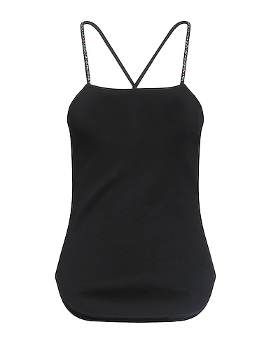 THE ATTICO Camisole Nero 100% Cotone